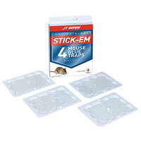 JT Eaton 133N Stick-Em Mouse Size Glue Trap   - 4/Pack