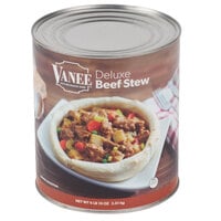Vanee #10 Can Deluxe Beef Stew - 6/Case