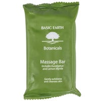 Basic Earth Botanicals Hotel and Motel Wrapped Massage Bath Soap 1.94 oz. Bar - 200/Case