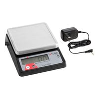 Taylor TE10FT 11 lb. Compact 5 3/8" x 5 3/8" Digital Portion Control Scale