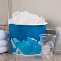 Lavex Lodging 5 lb. Disposable Paper Ice Bucket - 25/Pack