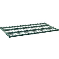 Metro 2448DRK3 48" x 24" Metroseal 3 Heavy Duty Dunnage Shelf with Wire Mat - 1300 lb. Capacity
