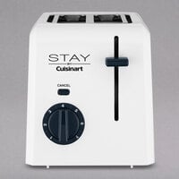 STAY by Cuisinart WPT220W 2 Slice White Toaster