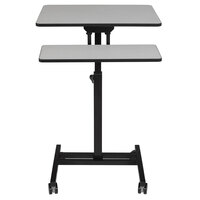 Oklahoma Sound EDTC EduTouch Mobile Sit and Stand Cart
