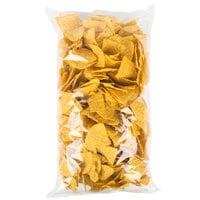 Mission 2 lb. Yellow Triangle Corn Tortilla Chips - 6/Case