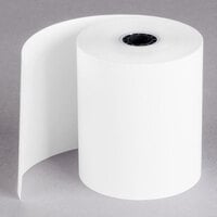 Point Plus 3 1/8 inch x 230' Thermal Cash Register POS Paper Roll Tape - 10/Pack