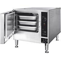 Cleveland 22CET3.1 SteamChef 3 Pan Electric Countertop Steamer - 208V, 1 Phase, 12 kW