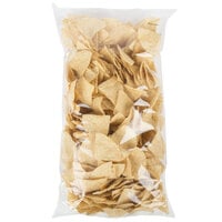 Mission 2 lb. White Triangle Corn Tortilla Chips - 6/Case