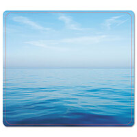 Fellowes 5903901 Blue Ocean Nonskid Base Recycled Mouse Pad