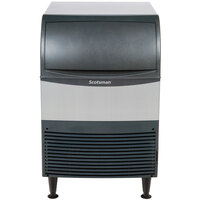 Scotsman UN324A-1 24 inch Air Cooled Undercounter Nugget Ice Machine - 340 lb.