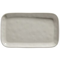 American Metalcraft CP12SH Crave 12" x 7 1/8" Shadow Rectangular Melamine Serving Platter