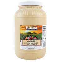 Ventura Gourmay 1 Gallon Honey Mustard Dressing - 4/Case