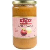 Kime's 25 oz. No Sugar Added Applesauce - 12/Case
