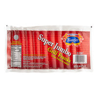 Kunzler 5/1 Super Jumbo Grill Franks - 50/Case