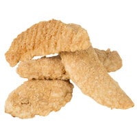 Tyson 5 lb. Bag of Uncooked Breaded Chicken Tenderloins - 2/Case
