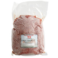Warrington Farm Meats 5 lb. Frozen Ground Beef 80% Lean 20% Fat