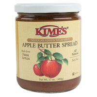 Kime's 17 oz. No Sugar Added Cinnamon Apple Butter Spread - 12/Case
