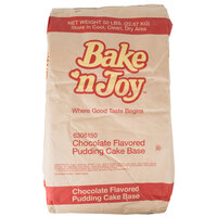 Bake'n Joy Foods Chocolate Pudding Cake Mix - 50 lb.