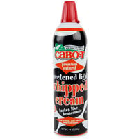 Cabot 14 oz. Aerosol Whipped Cream - 12/Case