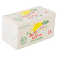 1 Lb. Salted Grade AA Butter Solid - 36/Case