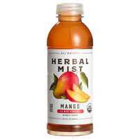 Herbal Mist 16.9 fl. oz. All-Natural Organic Mango Iced Tea with Yerba Mate - 12/Case
