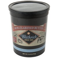 Wuthrich 5 Lb. 99.9% Clarified Butter - 4/Case