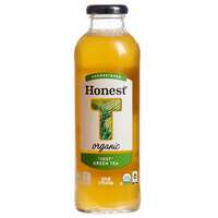 Honest Tea 16 fl. oz. Organic Unsweetened "Just" Green Iced Tea - 12/Case