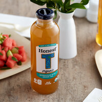 Honest Tea 16 fl. oz. Organic Sweetened Moroccan Mint Green Iced Tea - 12/Case