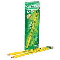 Dixon Ticonderoga 13304 Laddie Woodcase Yellow Barrel HB Lead #2 Pencil   - 12/Pack