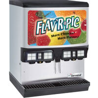 Servend 2705612 FRP-250 Flav'R Pic Ice / Beverage Dispenser with 8 Flavor Shots