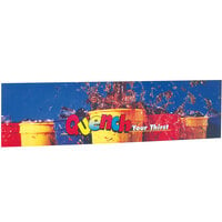 Servend 2705135 34 inch High Quench Your Thirst Extended Merchandising Sign