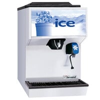 Servend 2706334 M45 Countertop Ice and Water Dispenser - 45 lb. Ice Storage Capacity