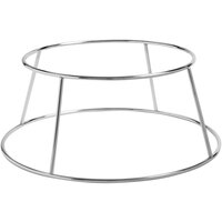 American Metalcraft 4 inch Chrome-Plated Round Display Rack