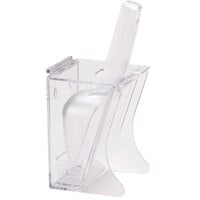 Cal-Mil 789 Freestanding Scoop Holder with 6 oz. Scoop and Drip Tray