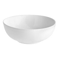 Acopa 58 oz. Bright White Porcelain Menudo / Pasta / Salad Bowl - 12/Case
