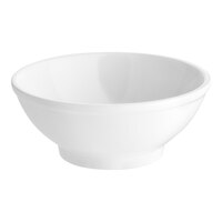 Acopa 25 oz. Bright White Porcelain Menudo / Pasta / Salad Bowl - 12/Case