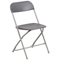 Flash Furniture LE-L-3-GREY-GG Grey Folding Chair