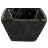 American Metalcraft PBL7 7 oz. Black Artisanal Porcelain Bowl