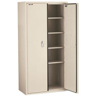 FireKing CF7236D 36 inch x 19 1/4 inch x 72 inch Parchment UL Class 350 Storage Cabinet