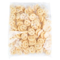 McCain Foods Smiles Crispy Mashed Potato Fries 4 lb. Bag - 6/Case