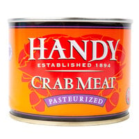 Handy 1 lb. Backfin Crab Meat - 6/Case