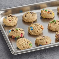 David's Cookies Preformed Gourmet M&M's® Chocolate Chip Cookie Dough 1.5 oz. - 213/Case