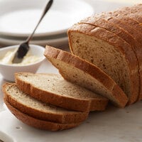 Bakery de France 32 oz. Sliced Seeded Rye Bread Loaf - 6/Case