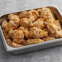 Brakebush Wing-Ditties 12 lb. Case Fully Cooked Breaded Chicken Wings