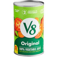 V8 Original Vegetable Juice 46 fl. oz. Can - 12/Case