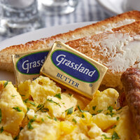 Grassland 9.6 Gram Salted Grade AA Foiled Butter Chips - 200/Box