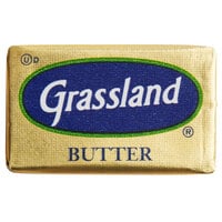 Grassland 9.6 Gram Salted Grade AA Foiled Butter Chips - 200/Box