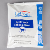 LeGout 12.16 oz. Beef Flavored Instant Gravy Mix - 8/Case