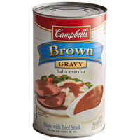 Campbell's 50 oz. Canned Brown Gravy - 12/Case