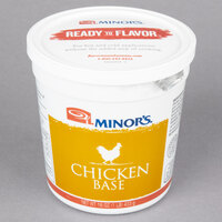 Minor's Chicken Base 1 lb. Tub - 6/Case